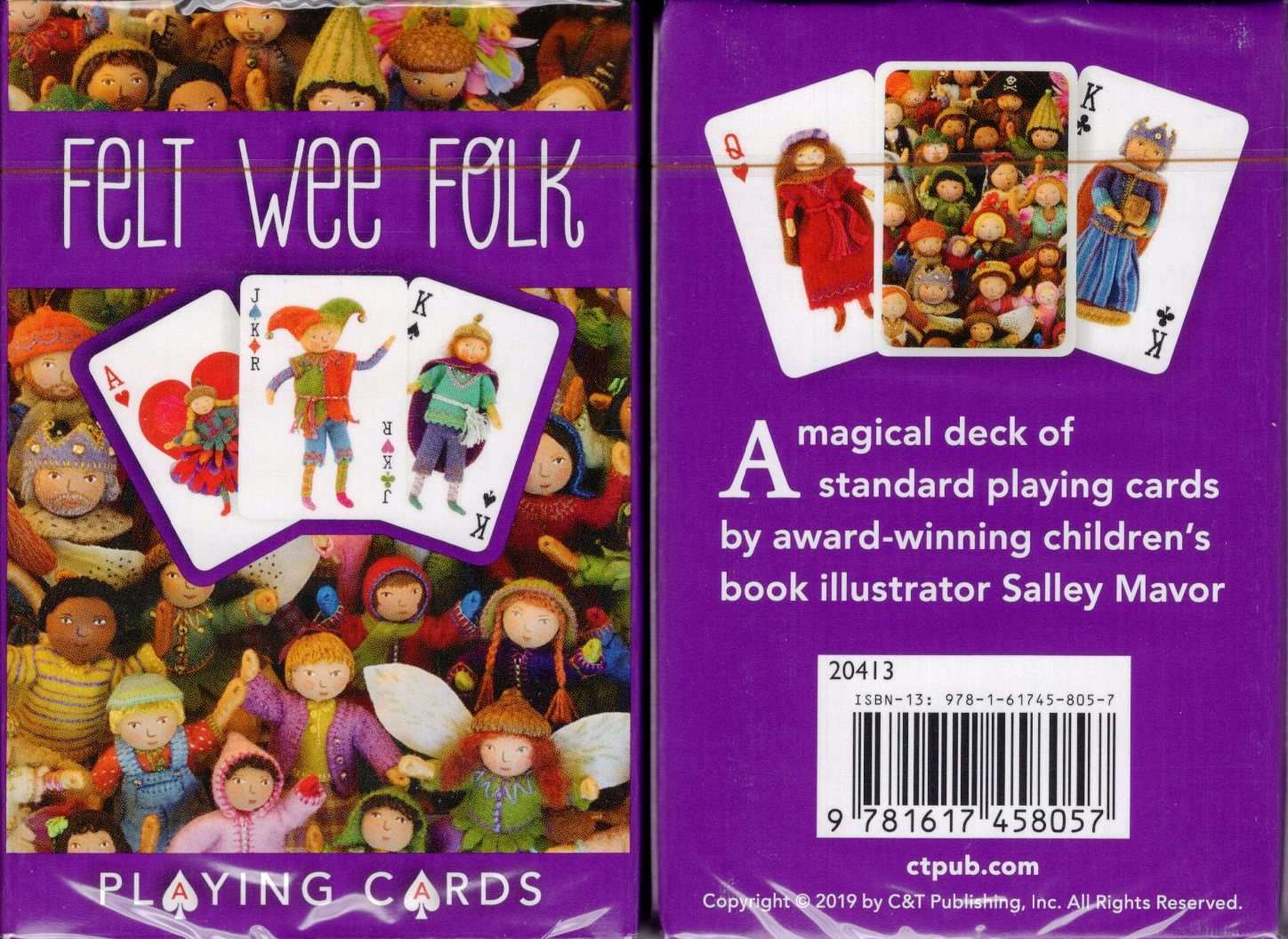 PlayingCardDecks.com-Felt Wee Folk Playing Cards