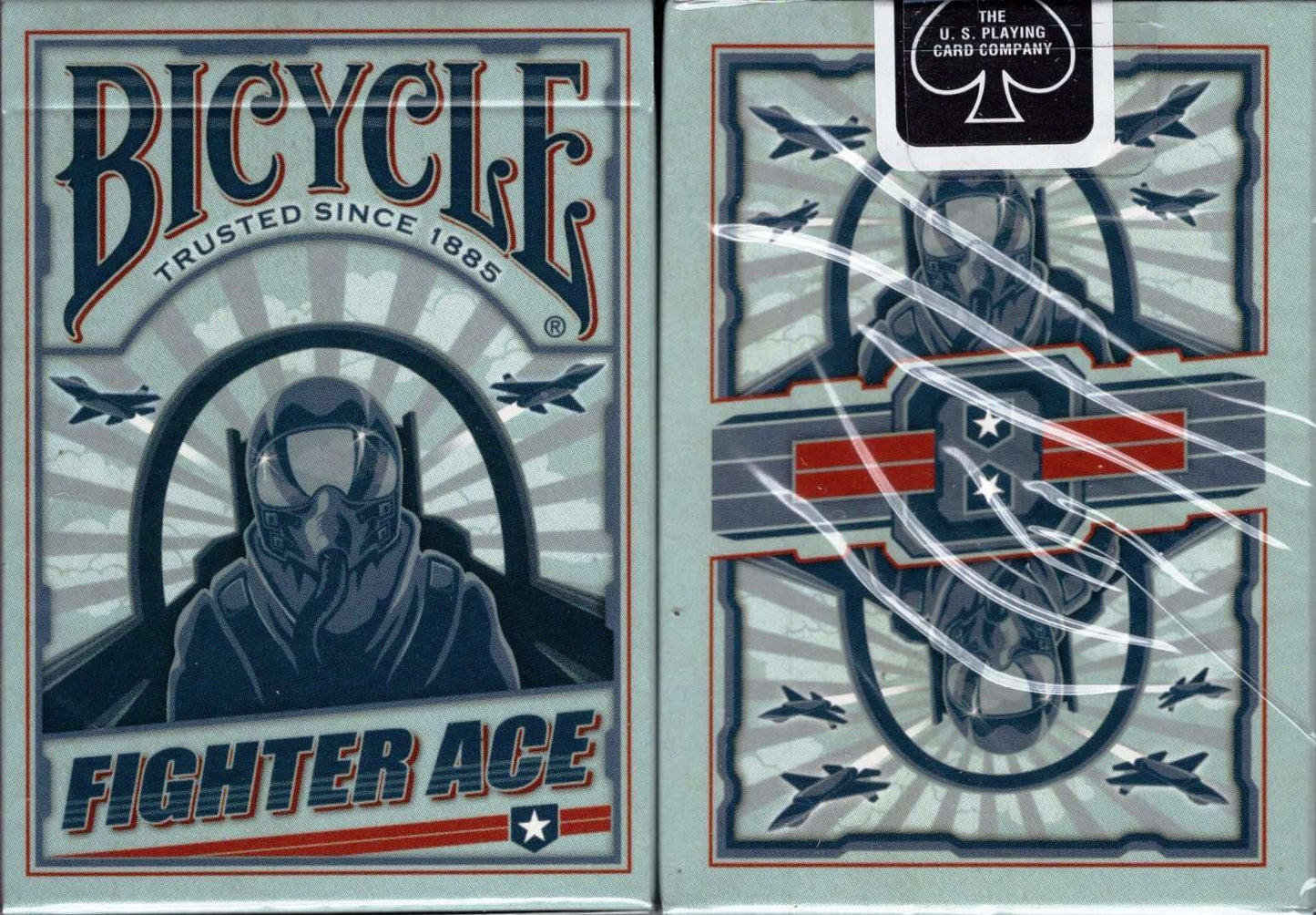PlayingCardDecks.com-Fighter Ace Bicycle Playing Cards