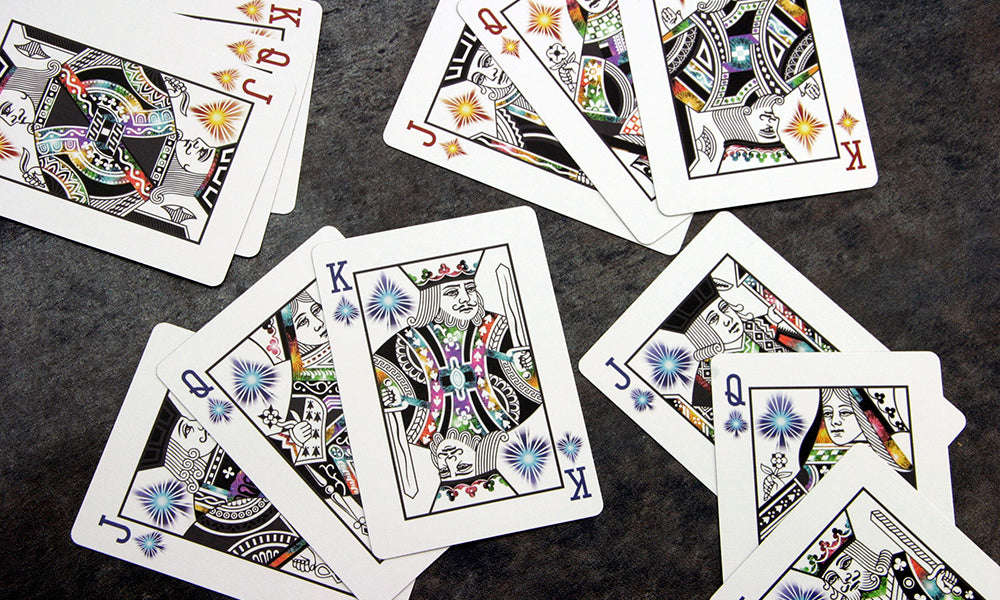 PlayingCardDecks.com-Fireworks v2 Bicycle Playing Cards