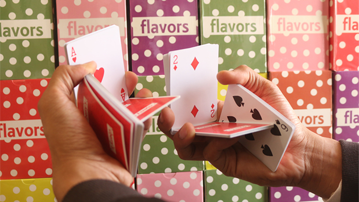PlayingCardDecks.com-Flavors Cherry Playing Cards Cartamundi