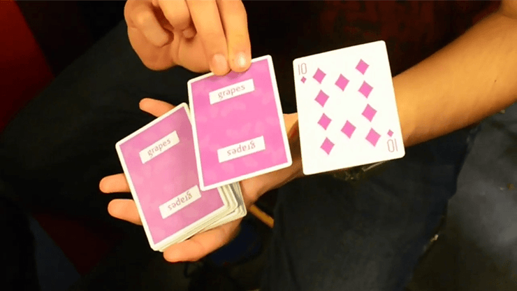 PlayingCardDecks.com-Flavors Grape Playing Cards Cartamundi