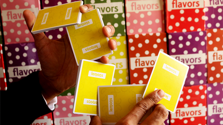 PlayingCardDecks.com-Flavors Lemon Playing Cards Cartamundi