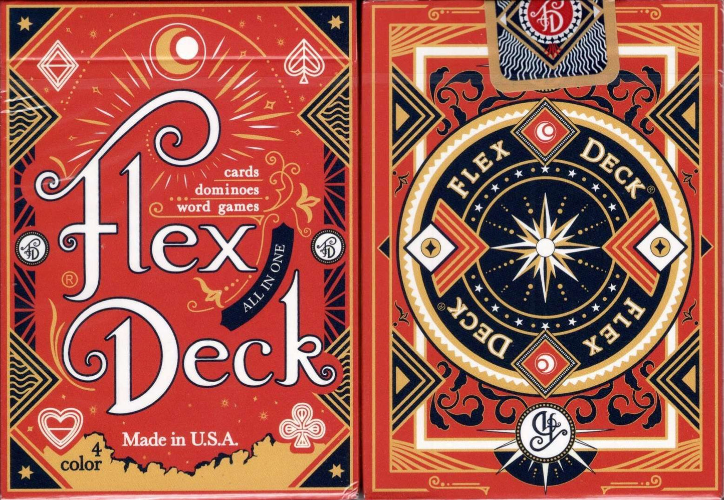 PlayingCardDecks.com-Flex Deck v2 Playing Cards USPCC: Red