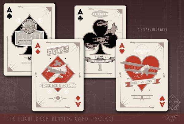 Flight Bicycle Playing Cards 2 Deck Set