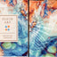 PlayingCardDecks.com-Fluid Art Orange Playing Cards TCC: Standard