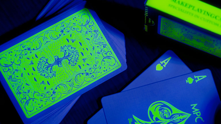 PlayingCardDecks.com-Fluorescent Neon Playing Cards MPC
