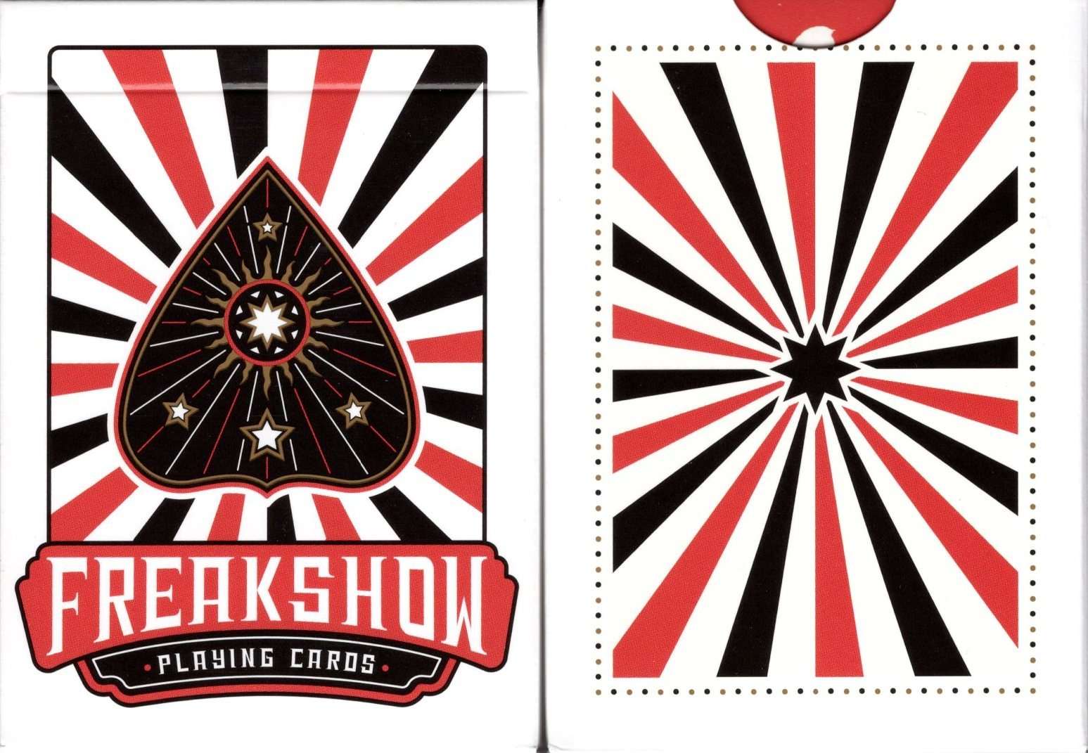 Bicycle sideshow freaks online playing cards