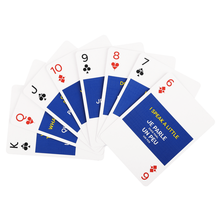 PlayingCardDecks.com-French Lingo Playing Cards