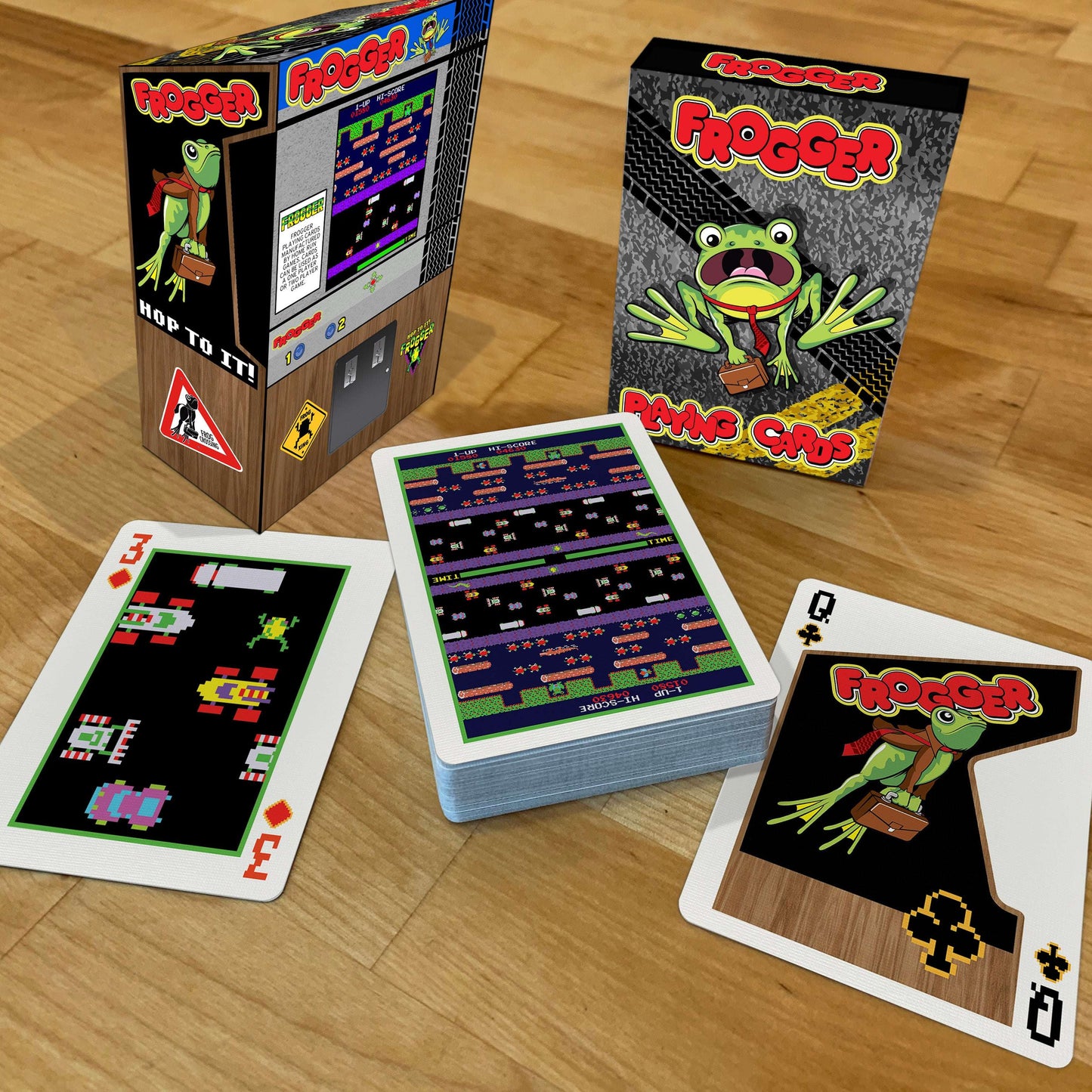 PlayingCardDecks.com-Frogger Playing Cards