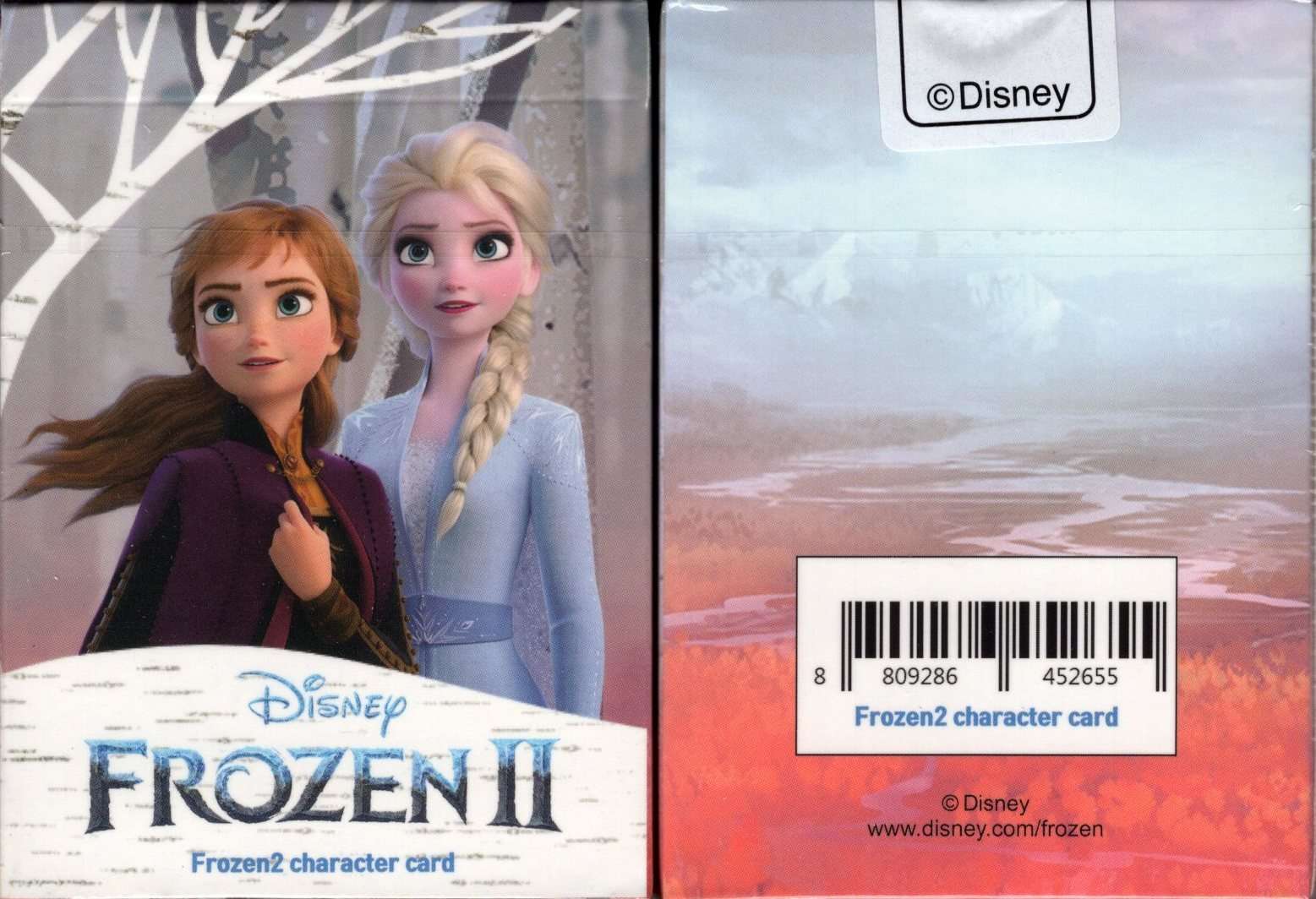 PlayingCardDecks.com-Frozen 2 v1 Tapered Playing Cards JLCC