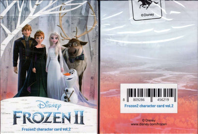 PlayingCardDecks.com-Frozen 2 v2 Playing Cards Poker Size Deck JLCC