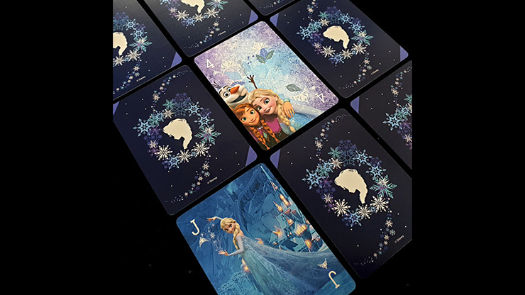 PlayingCardDecks.com-Frozen Tapered Playing Cards JLCC