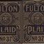 Fulton Plaid Playing Cards USPCC