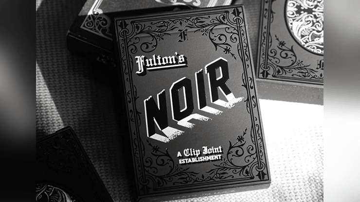 PlayingCardDecks.com-Fulton's Noir Playing Cards USPCC
