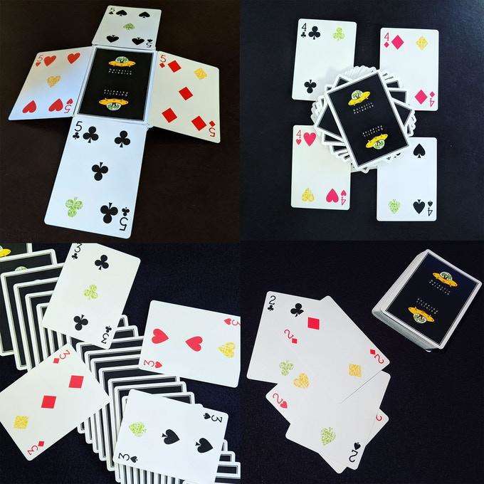 PlayingCardDecks.com-Galactic Paradise Playing Cards USPCC