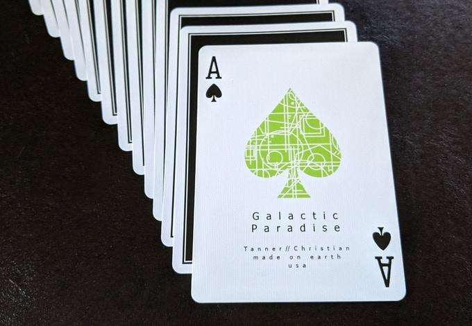 PlayingCardDecks.com-Galactic Paradise Playing Cards USPCC