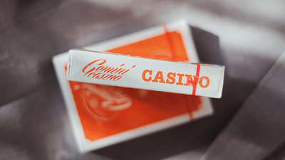 PlayingCardDecks.com-Gemini Casino 1975 Orange Playing Cards USPCC