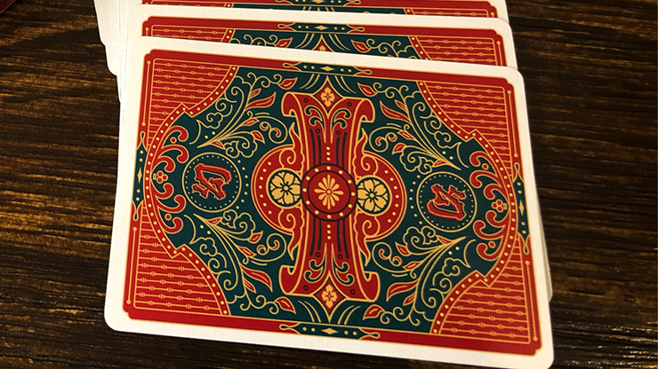 PlayingCardDecks.com-Genso Green Bicycle Playing Cards