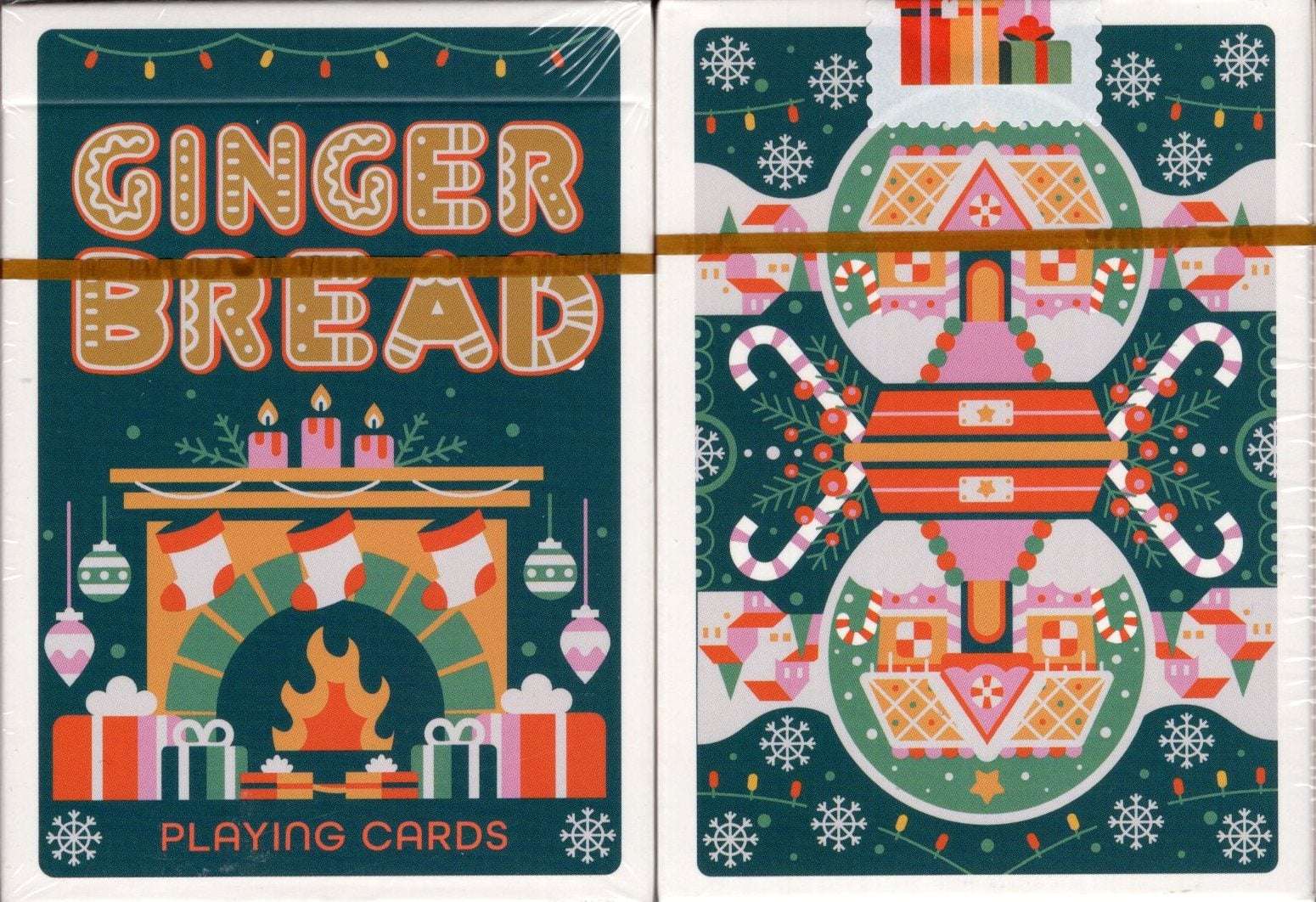 Gingerbread Cards Gingerbread Playing Cards – PlayingCardDecks.com