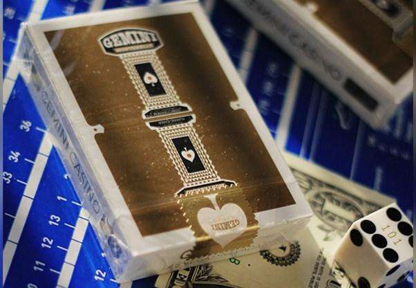 PlayingCardDecks.com-Gemini Casino Gold Playing Cards USPCC