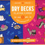 PlayingCardDecks.com-Good Kitty / Bad Kitty Plastic Playing Cards 2 Deck Set