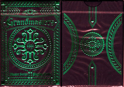 PlayingCardDecks.com-Grandmasters Emerald Princess Deluxe Playing Cards USPCC