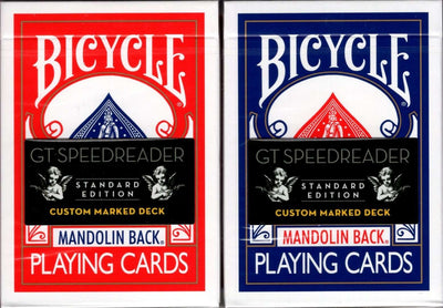 PlayingCardDecks.com-GT Speedreader Standard Mandolin Marked Bicycle Playing Cards