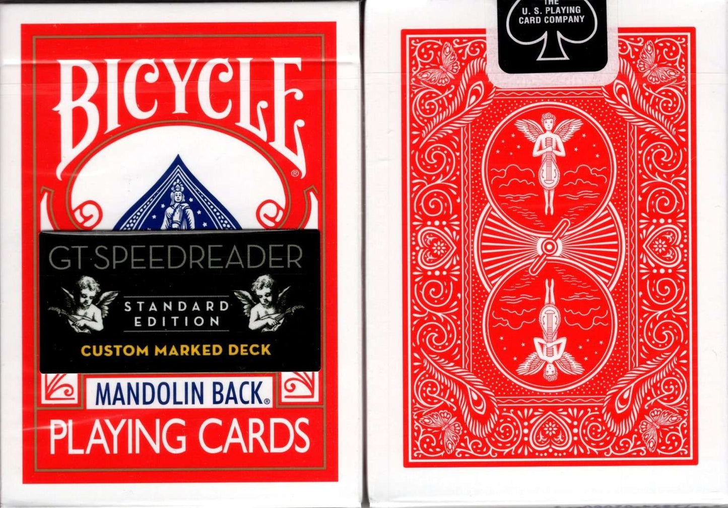 GT Speedreader Standard Mandolin Marked Bicycle Playing Cards