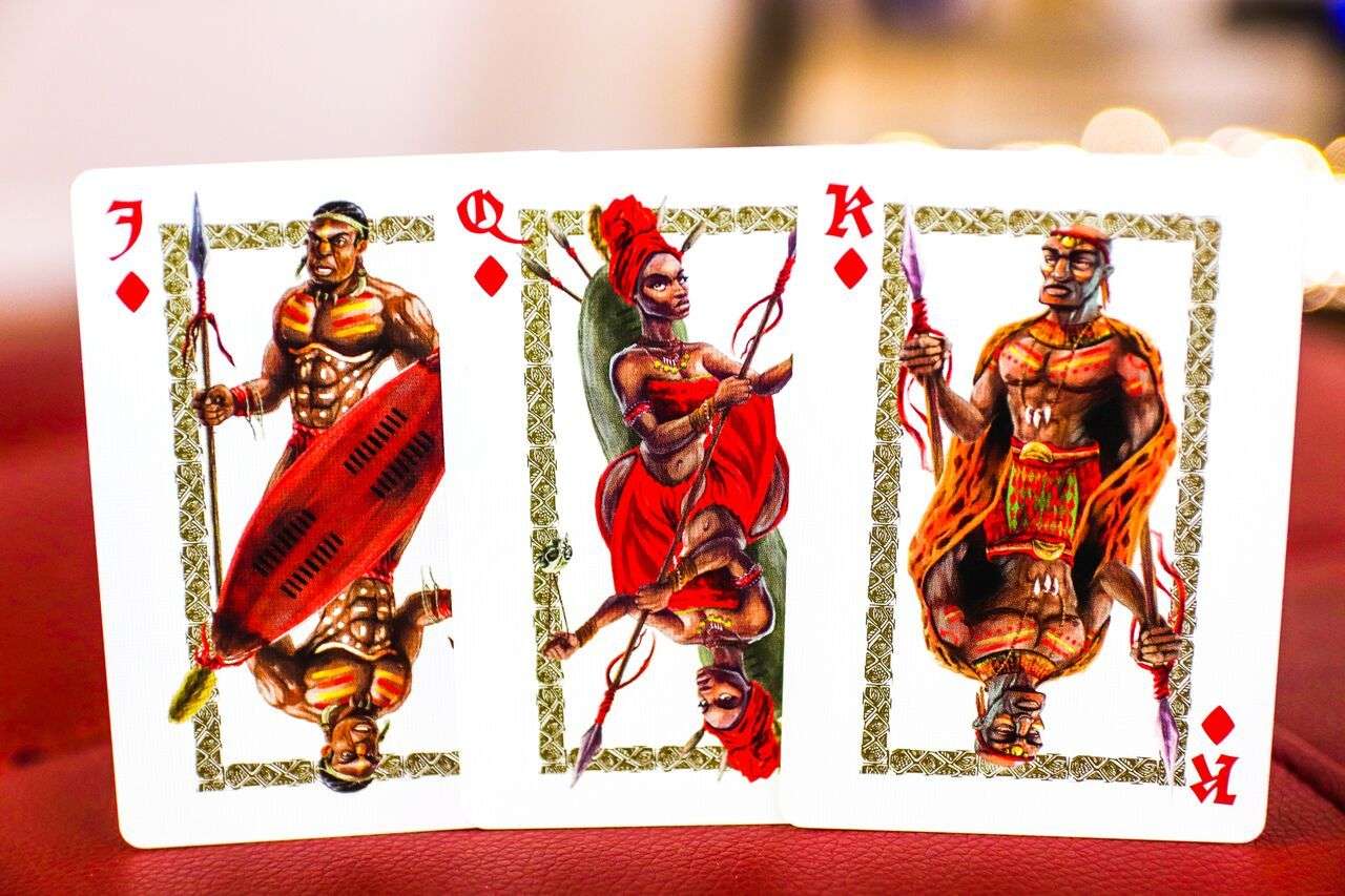 PlayingCardDecks.com-Ancient Warriors Playing Cards USPCC