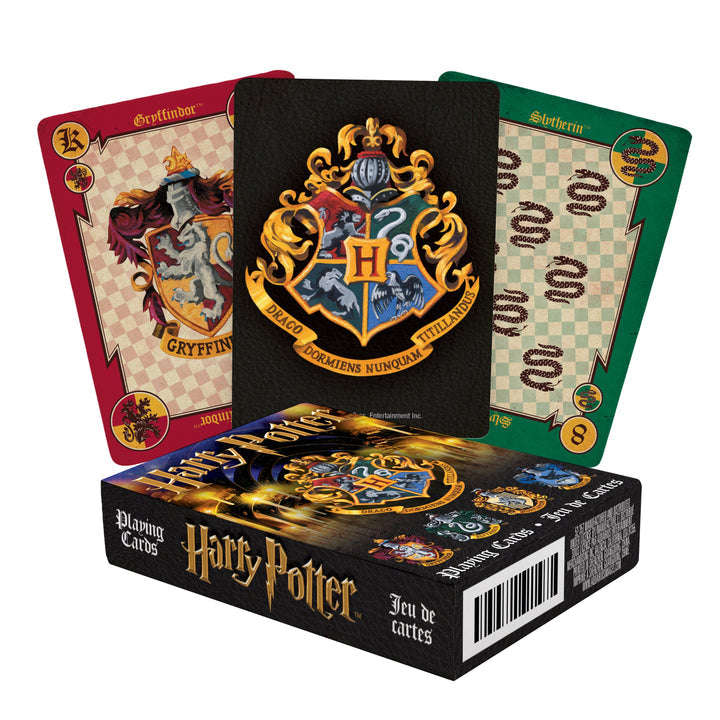 PlayingCardDecks.com-Harry Potter Crests Playing Cards Aquarius