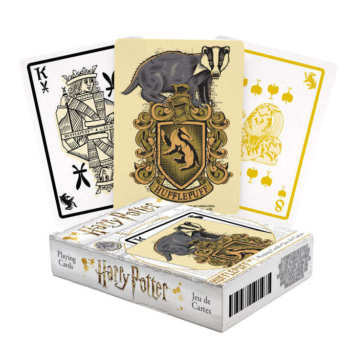 PlayingCardDecks.com-Harry Potter Hufflepuff Playing Cards Aquarius
