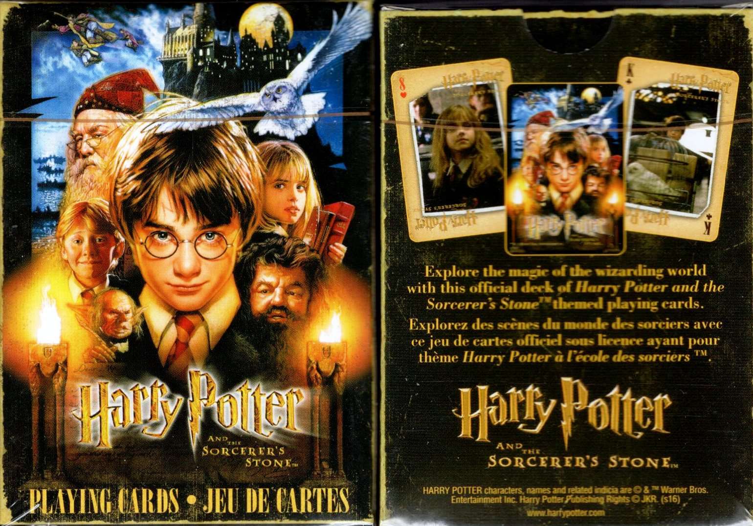 PlayingCardDecks.com-Harry Potter Sorcerer's Stone Playing Cards Aquarius