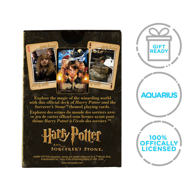 PlayingCardDecks.com-Harry Potter Sorcerer's Stone Playing Cards Aquarius