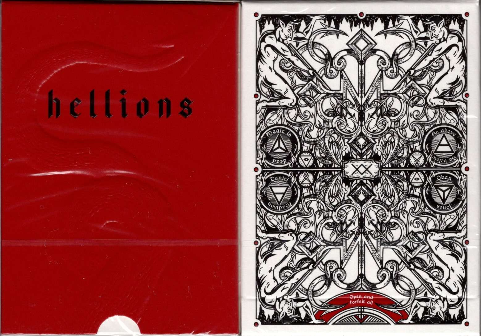 PlayingCardDecks.com-Hellions v4 Playing Cards Cartamundi