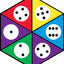 PlayingCardDecks.com-Hexago Continuo Card Game USGS