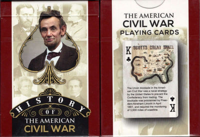 PlayingCardDecks.com-History of American Civil War Playing Cards WJPC