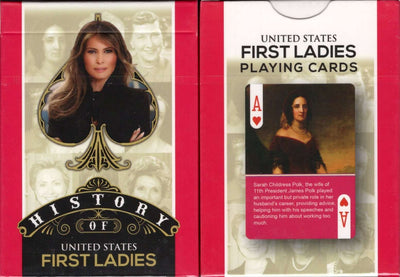 PlayingCardDecks.com-History Of American First Ladies Playing Cards WJPC