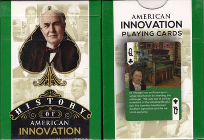 PlayingCardDecks.com-History of American Innovation Playing Cards WJPC
