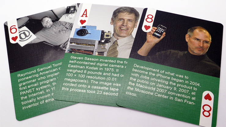 Card Line Inventions History of American Innovation Playing Cards WJPC – PlayingCardDecks.com