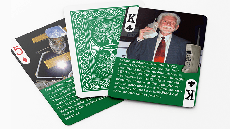 Card Line Inventions History of American Innovation Playing Cards WJPC – PlayingCardDecks.com