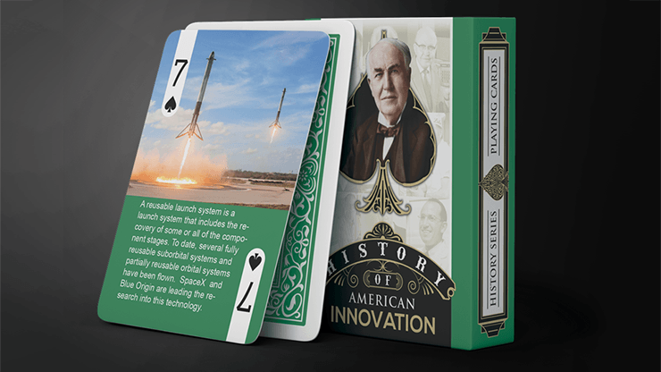 PlayingCardDecks.com-History of American Innovation Playing Cards WJPC