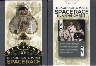 PlayingCardDecks.com-History of the American & Soviet Space Race Playing Cards WJPC