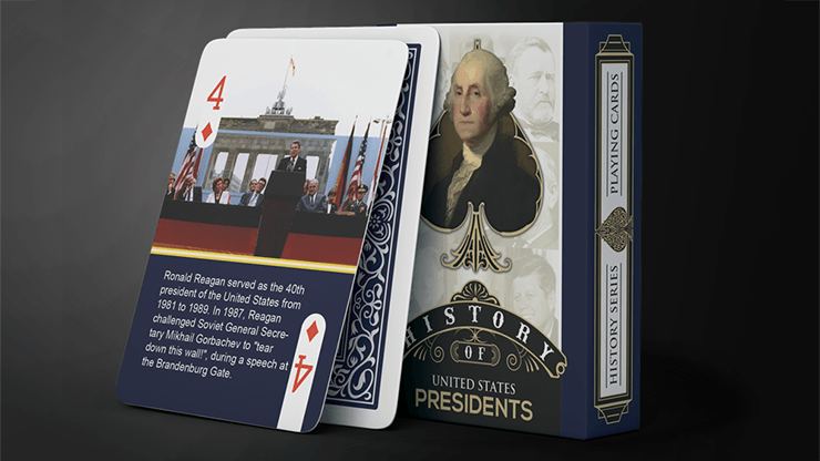 PlayingCardDecks.com-History Of United States Presidents Playing Cards WJPC