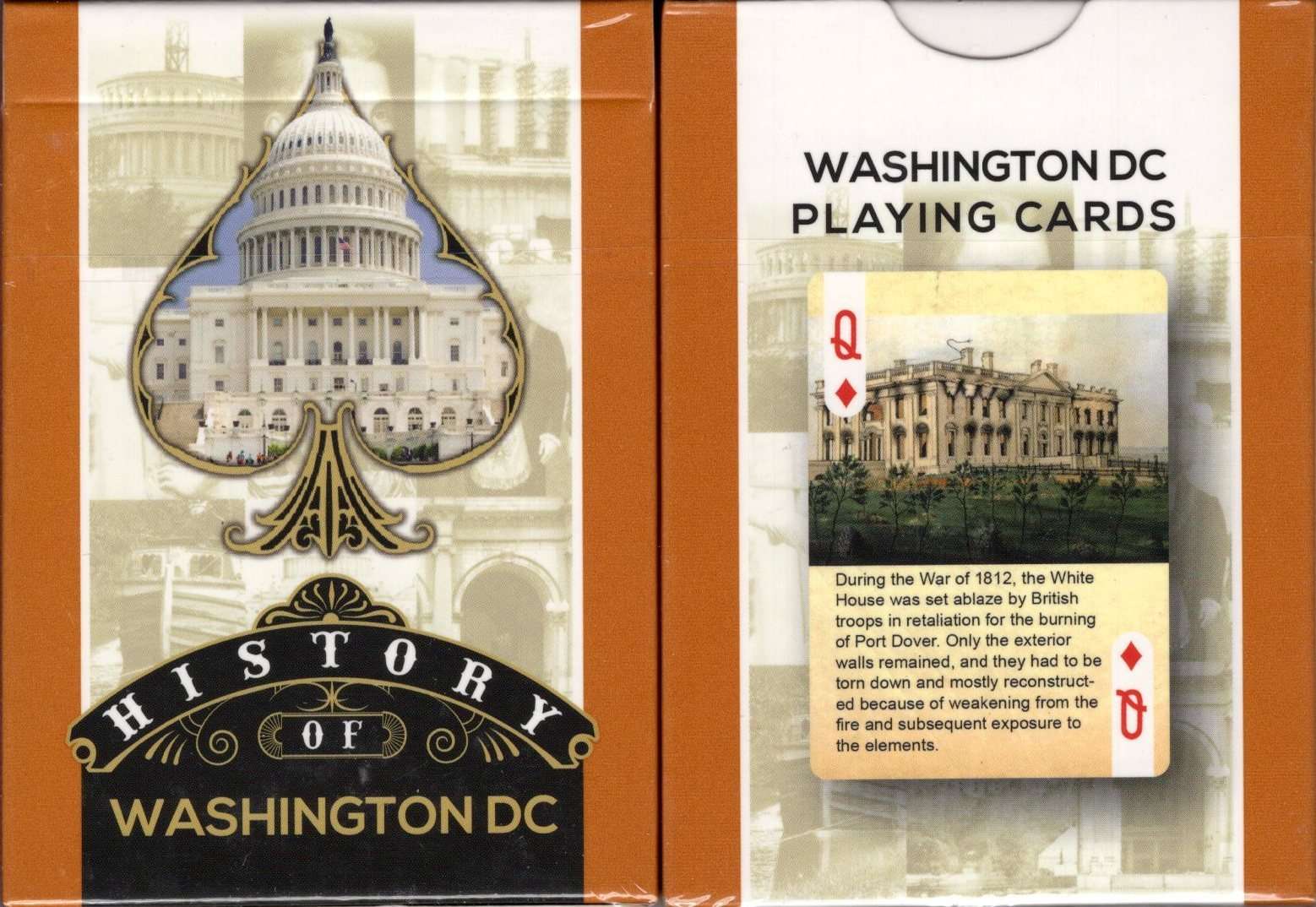 PlayingCardDecks.com-History Of Washington DC Playing Cards WJPC