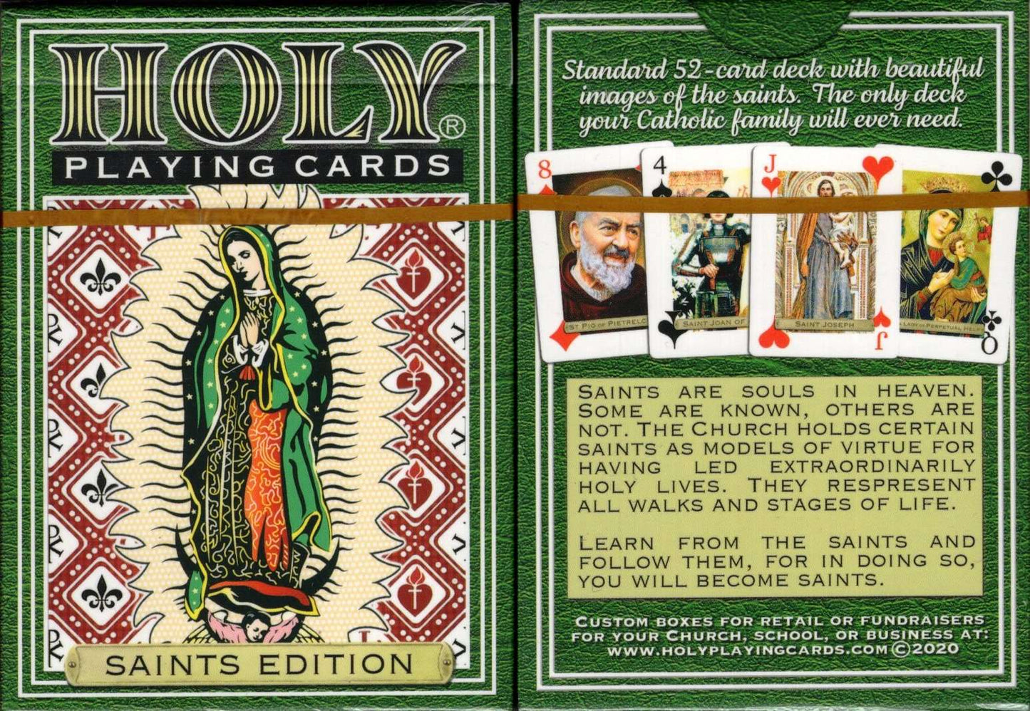 PlayingCardDecks.com-Holy Saints Playing Cards