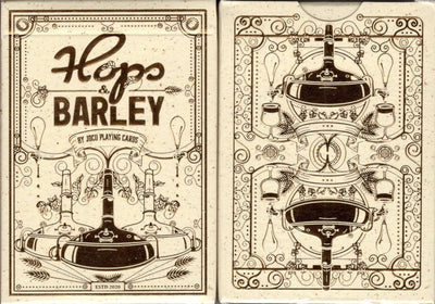 PlayingCardDecks.com-Hops & Barley Belgian Blonde Playing Cards Cartamundi