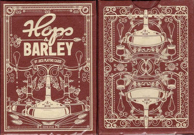 PlayingCardDecks.com-Hops & Barley Deep Amber Ale Playing Cards Cartamundi