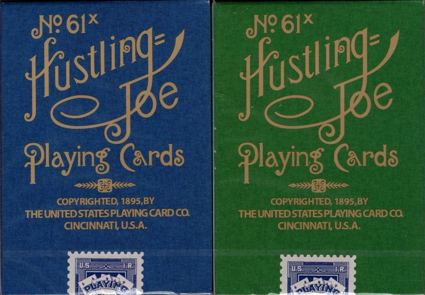 PlayingCardDecks.com-Hustling Joe Reproduction Gilded Playing Cards USPCC: 2 Deck Set