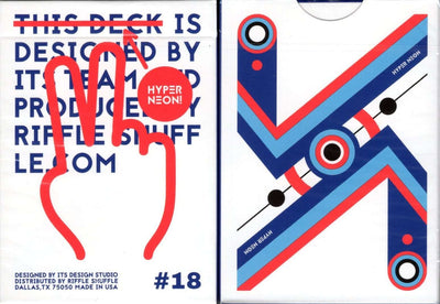 PlayingCardDecks.com-Hyper Neon Playing Cards USPCC