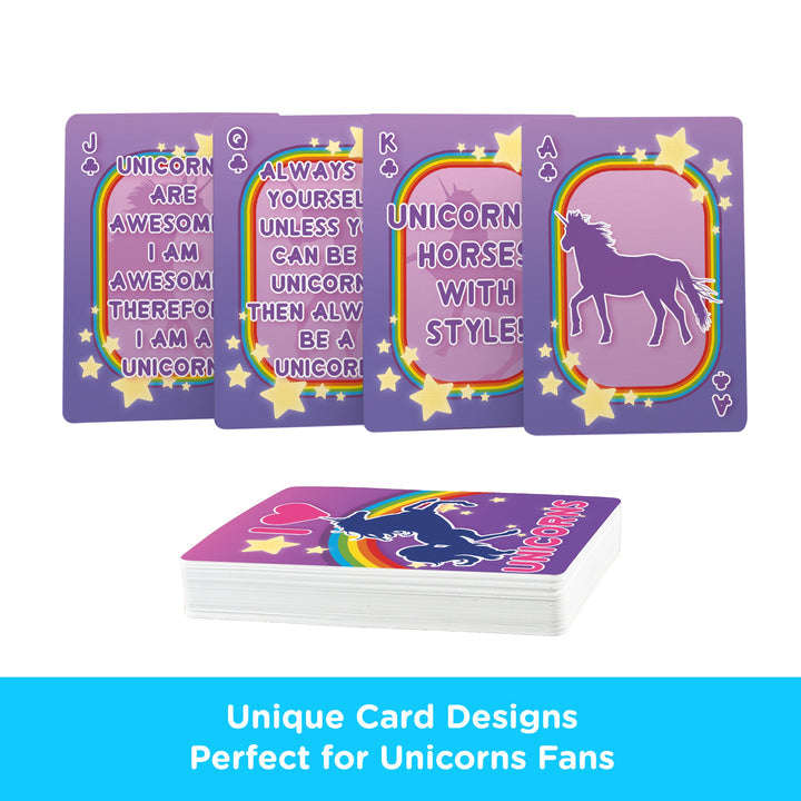 PlayingCardDecks.com-I Heart Unicorns Playing Cards Aquarius